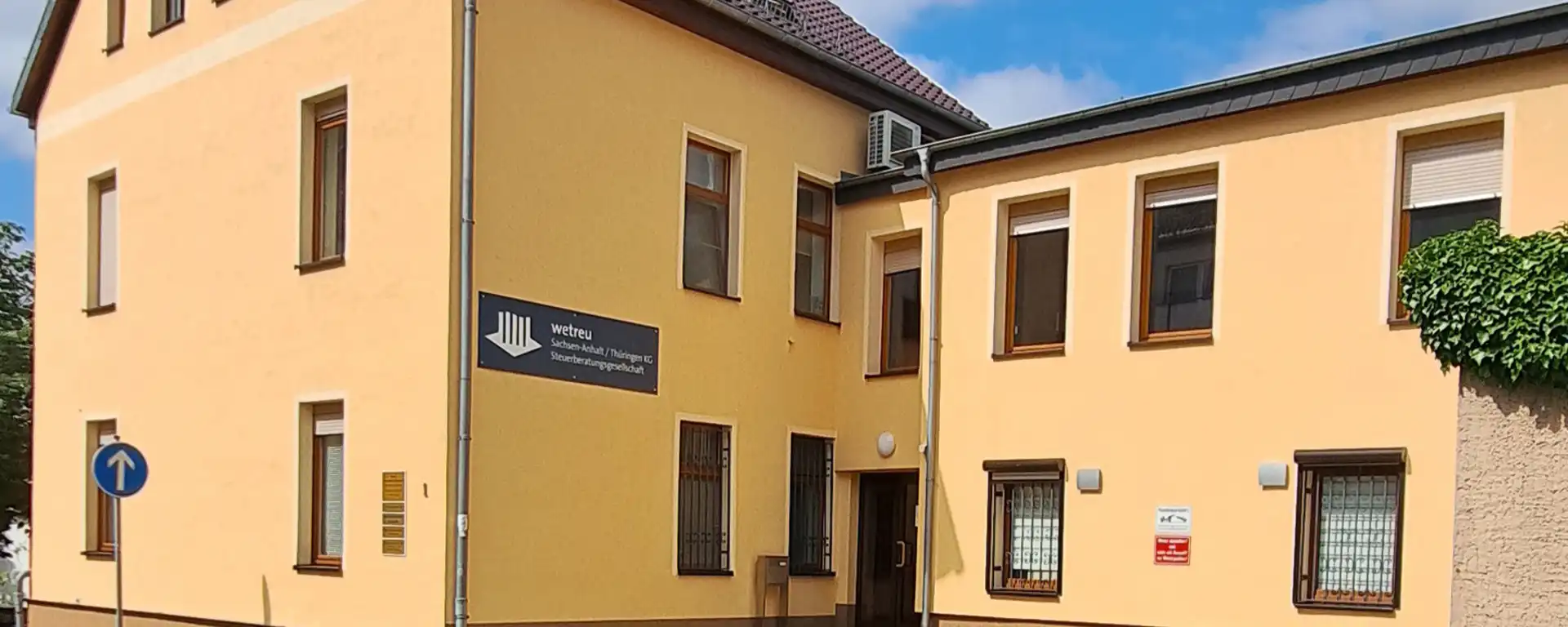 Das Gebäude von wetreu in Eisleben