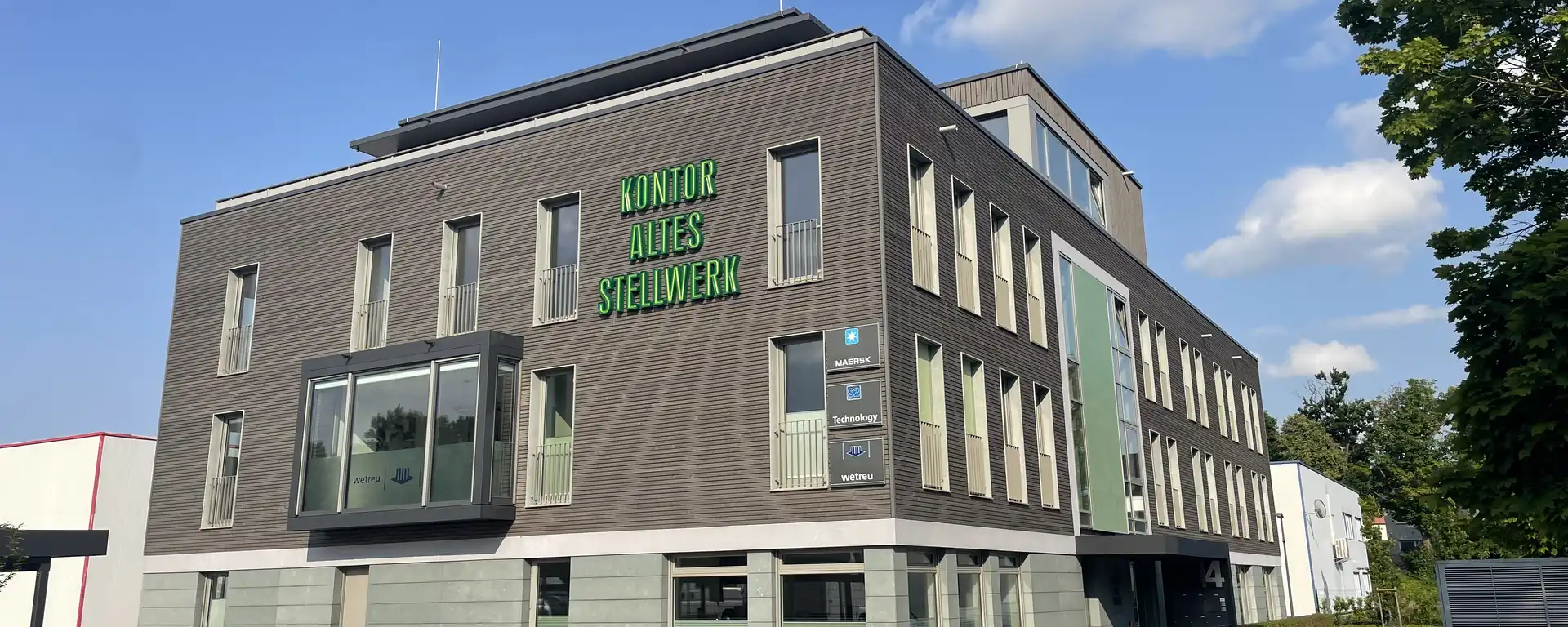 Das Gebäude von wetreu in Soest